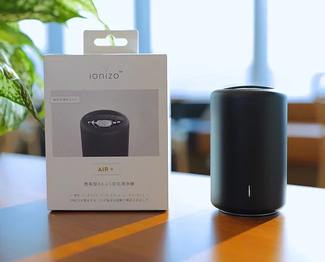 《IONIZO》Air+ 車桌兩用無線負離子空氣淨化器
